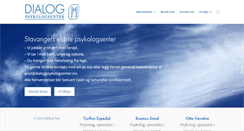 Desktop Screenshot of dialogpsykologsenter.no